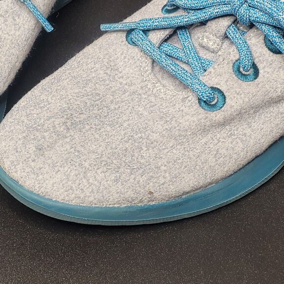 Allbirds Merino Wool Runners Rerun Rarebirds Gray Blue Comfy‎ Sustainable Size 9 - Picture 10 of 12